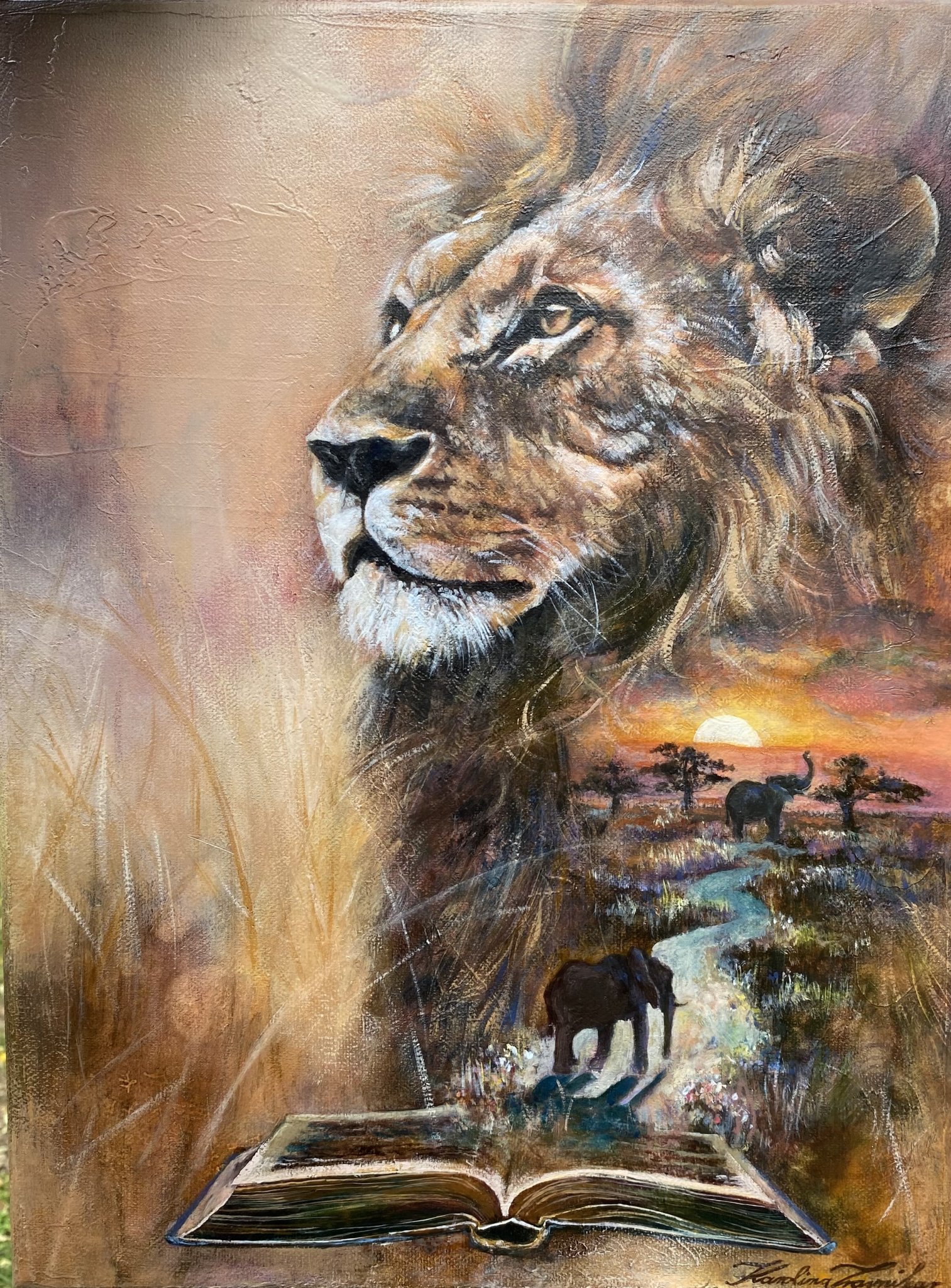 Akashic record in painting