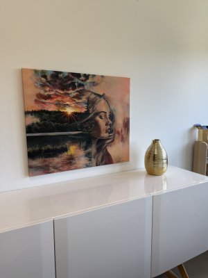 In the Dissolution of the Old, Your Light Is Born, Fine art Print
